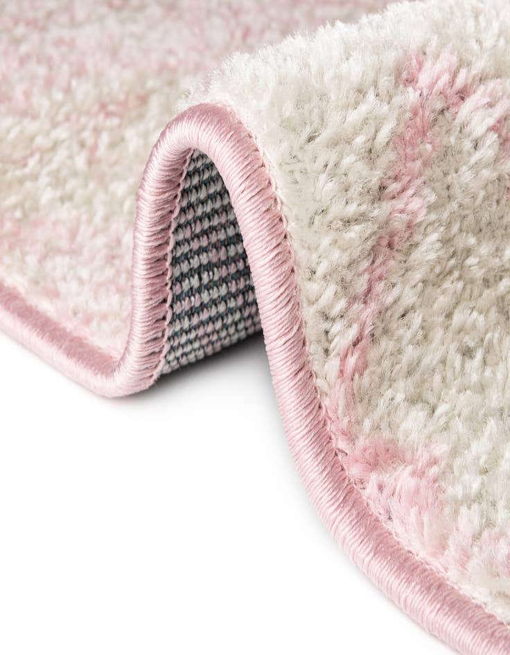 Detail image of 2' x 7' Moroccan Trellis Runner Rug