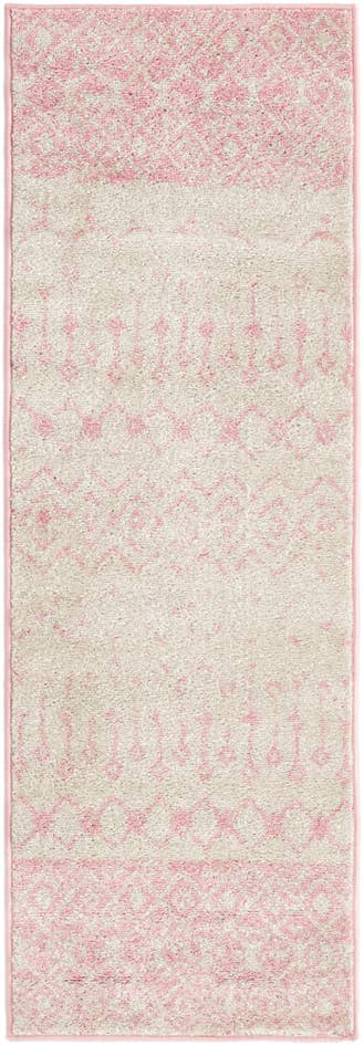 Detail image of 2' x 6' Moroccan Trellis Runner Rug