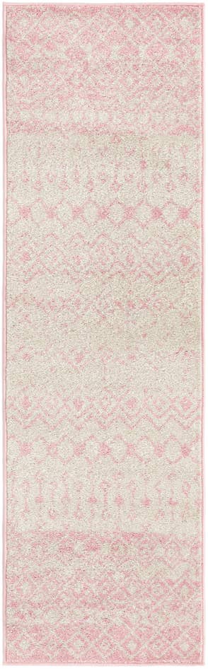 Detail image of 2' x 7' Moroccan Trellis Runner Rug
