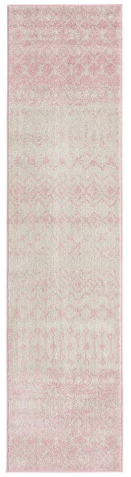 Detail image of 2' x 8' Moroccan Trellis Runner Rug