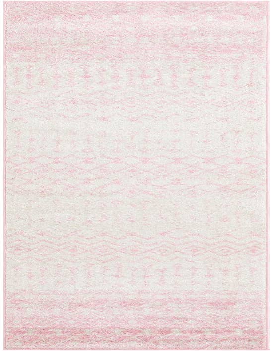 Detail image of 2' 7 x 10' Moroccan Trellis Runner Rug