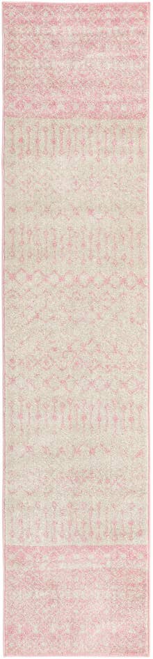 Detail image of 2' 7 x 12' Moroccan Trellis Runner Rug