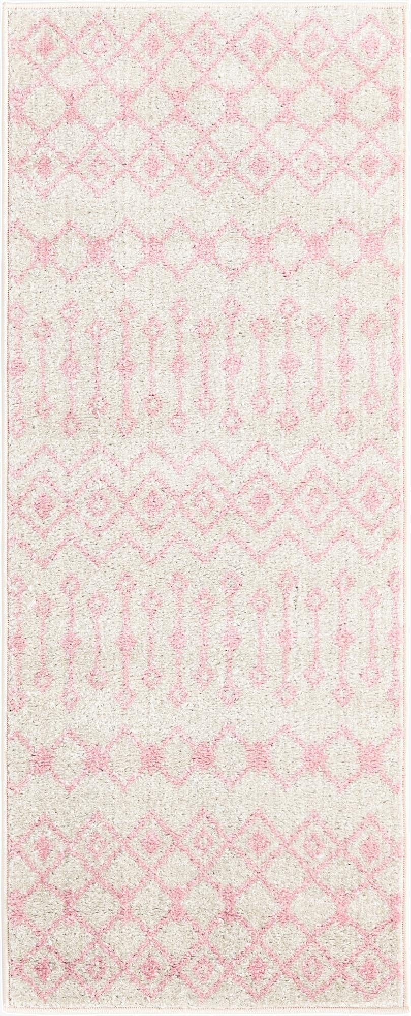 Primary image 2' x 5' Moroccan Trellis Runner Rug
