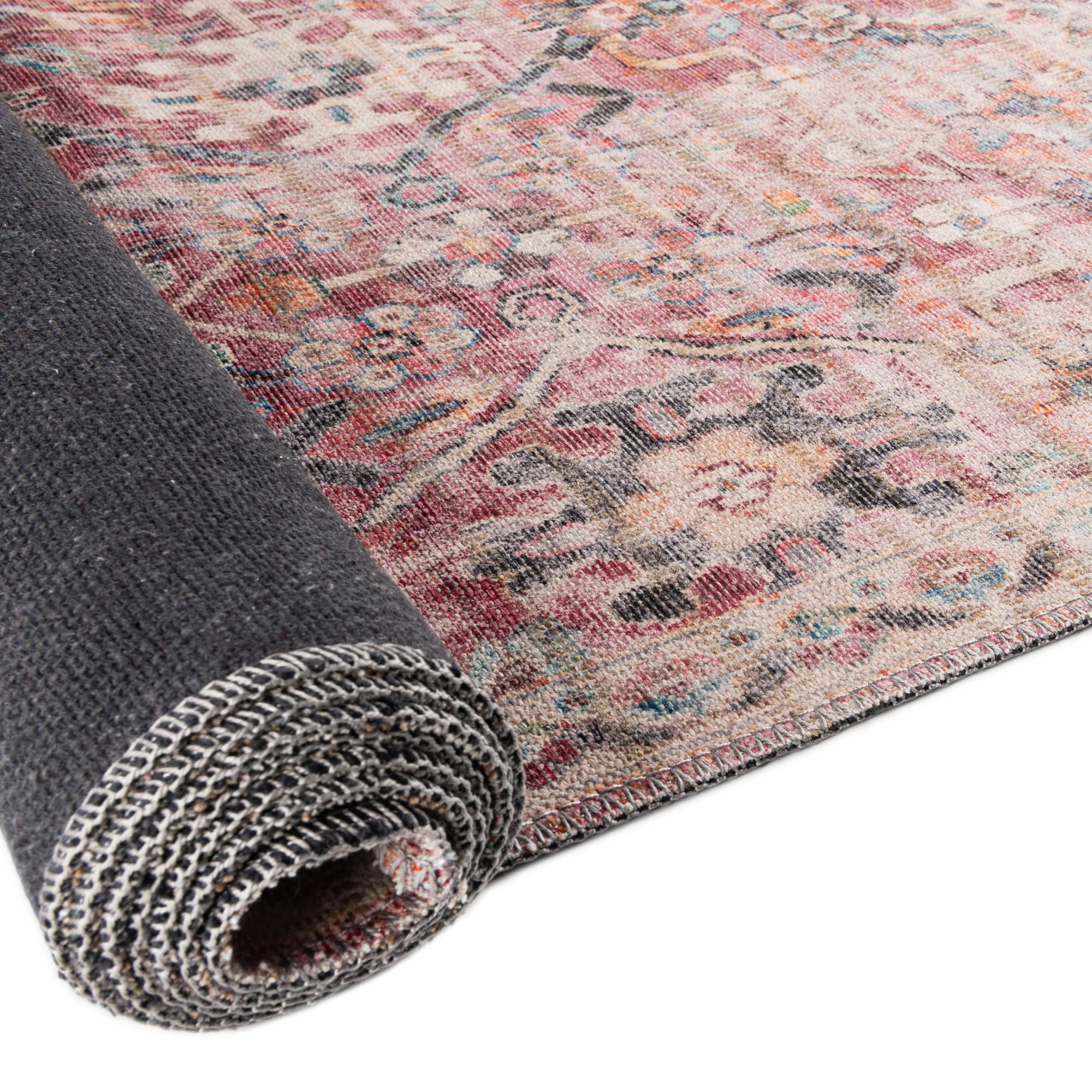 2' 7 x 14' Washable Nostalgia Runner Rug