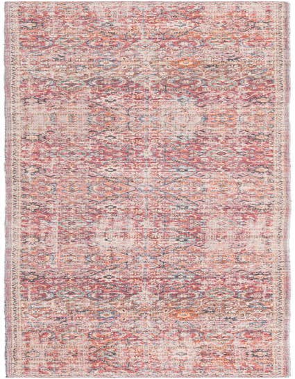 Detail image of 2' x 10' Washable Nostalgia Runner Rug