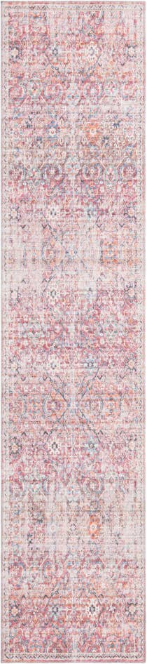 Detail image of 2' 7 x 12' Washable Nostalgia Runner Rug
