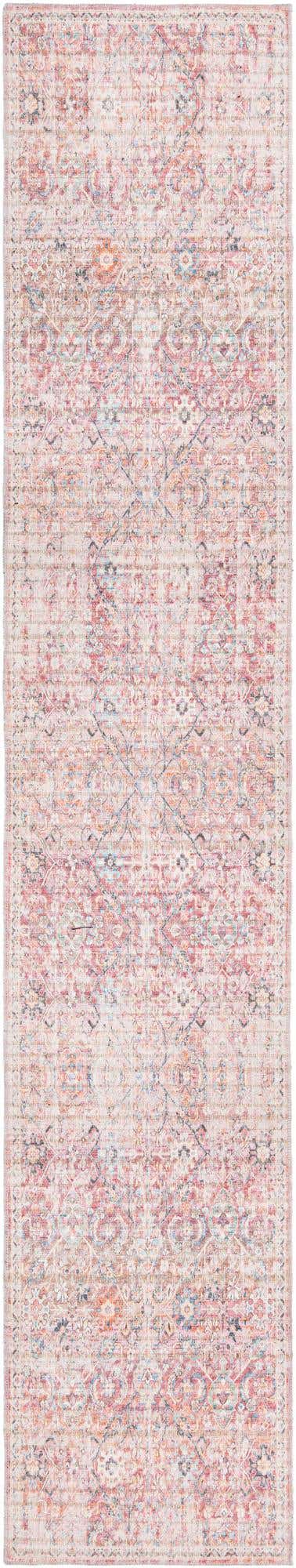 2' 7 x 14' Washable Nostalgia Runner Rug