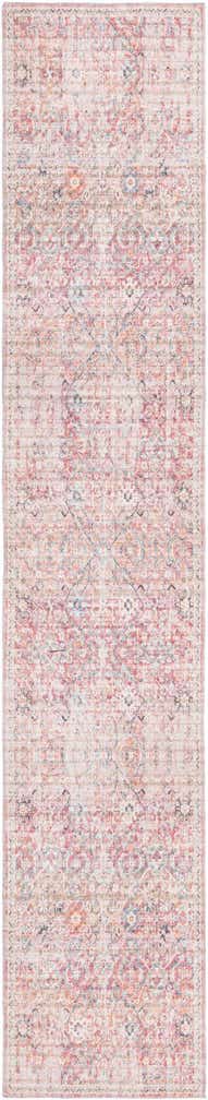 2' 7 x 14' Washable Nostalgia Runner Rug