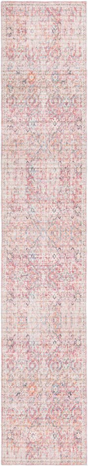 Detail image of 2' 7 x 14' Washable Nostalgia Runner Rug