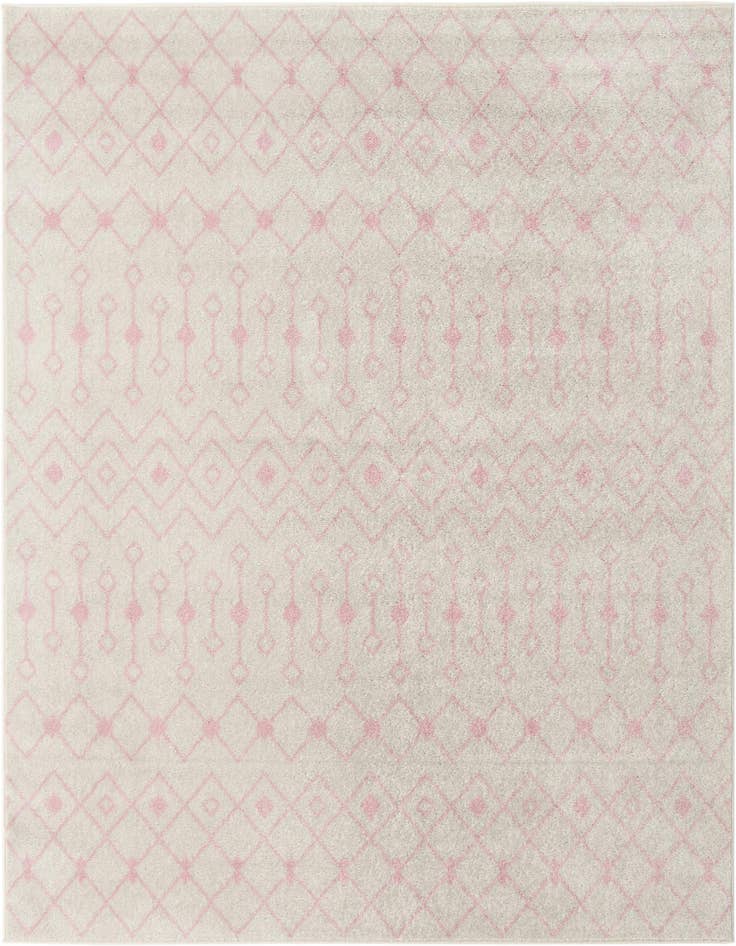Detail image of 7' 10 x 7' 10 Moroccan Trellis Square Rug