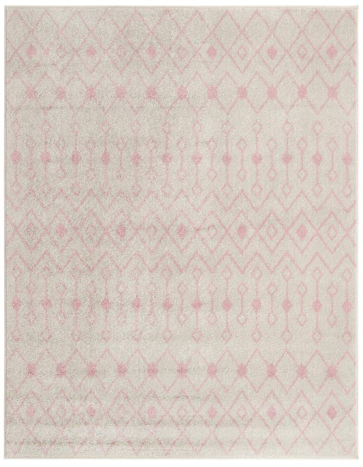 Detail image of 6' x 6' Moroccan Trellis Square Rug