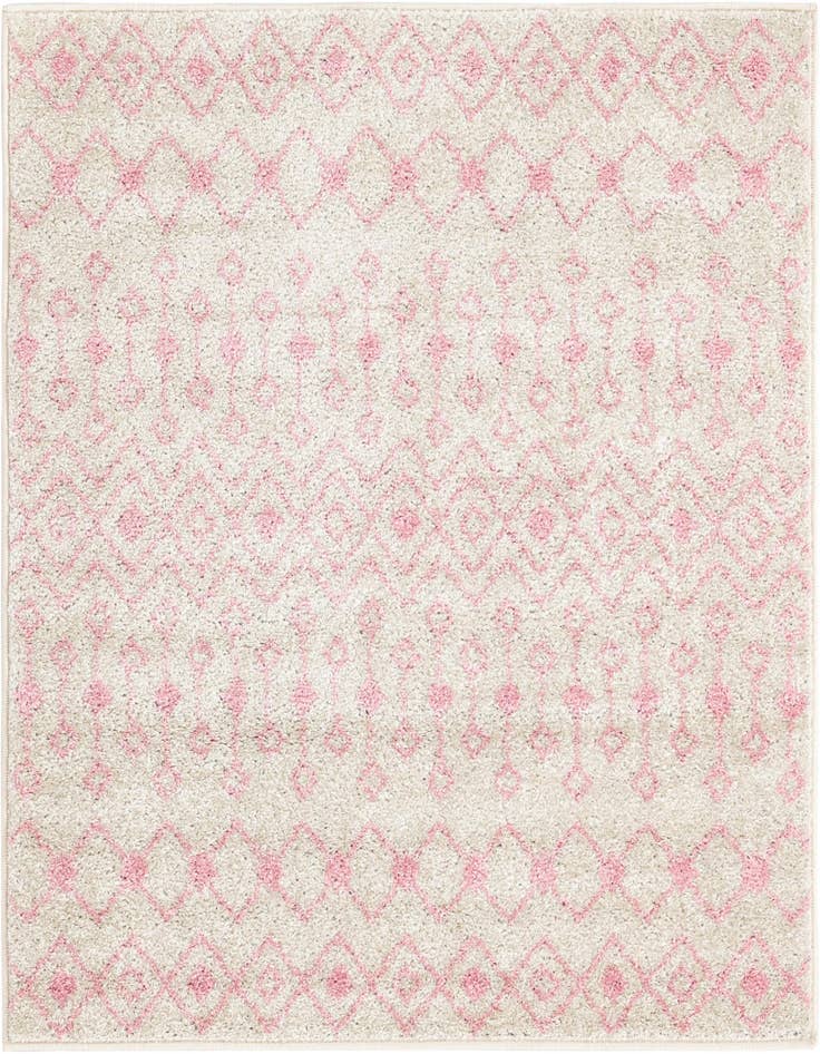 Detail image of 4' x 4' Moroccan Trellis Square Rug