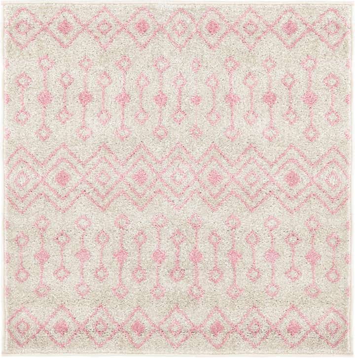 3' 3 x 3' 3 Moroccan Trellis Square Rug