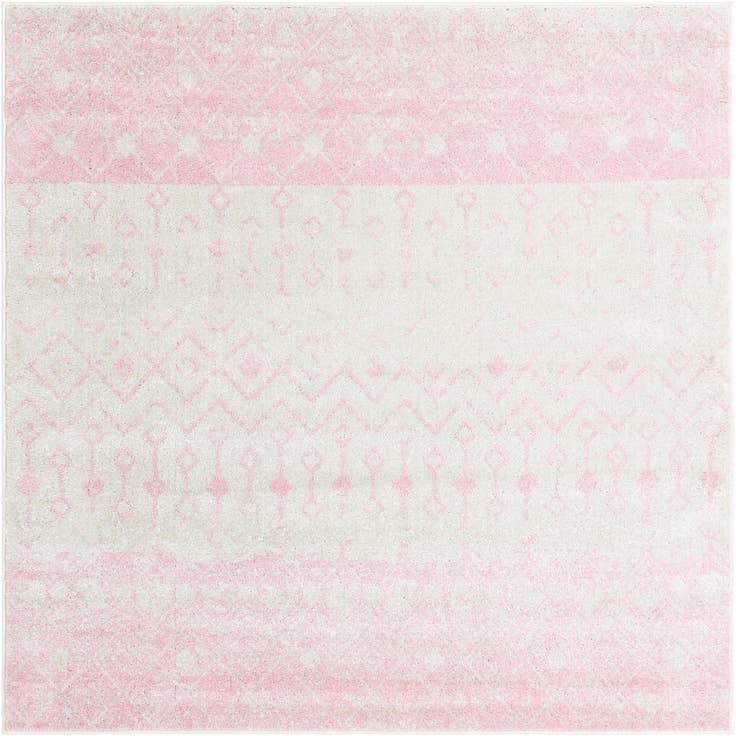 Detail image of 6' x 6' Moroccan Trellis Square Rug