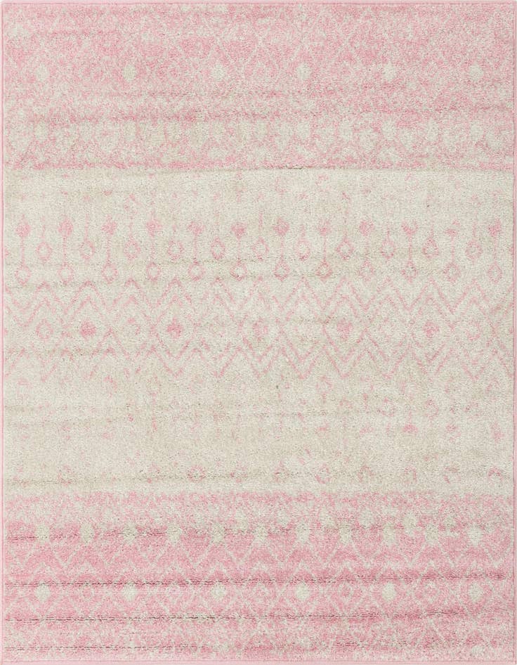 Detail image of 5' 3 x 5' 3 Moroccan Trellis Square Rug