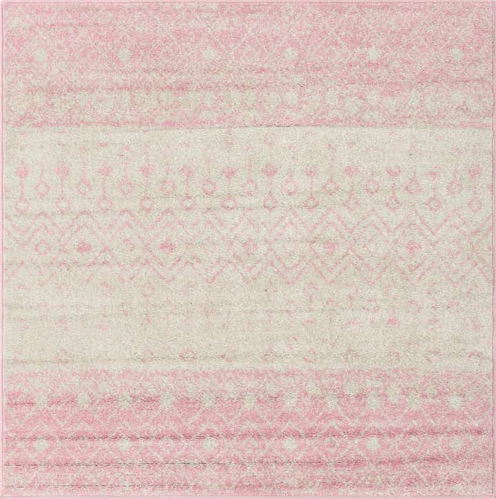 5' 3 x 5' 3 Moroccan Trellis Square Rug