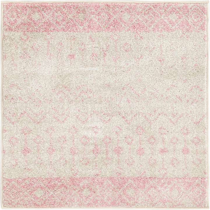 3' 3 x 3' 3 Moroccan Trellis Square Rug
