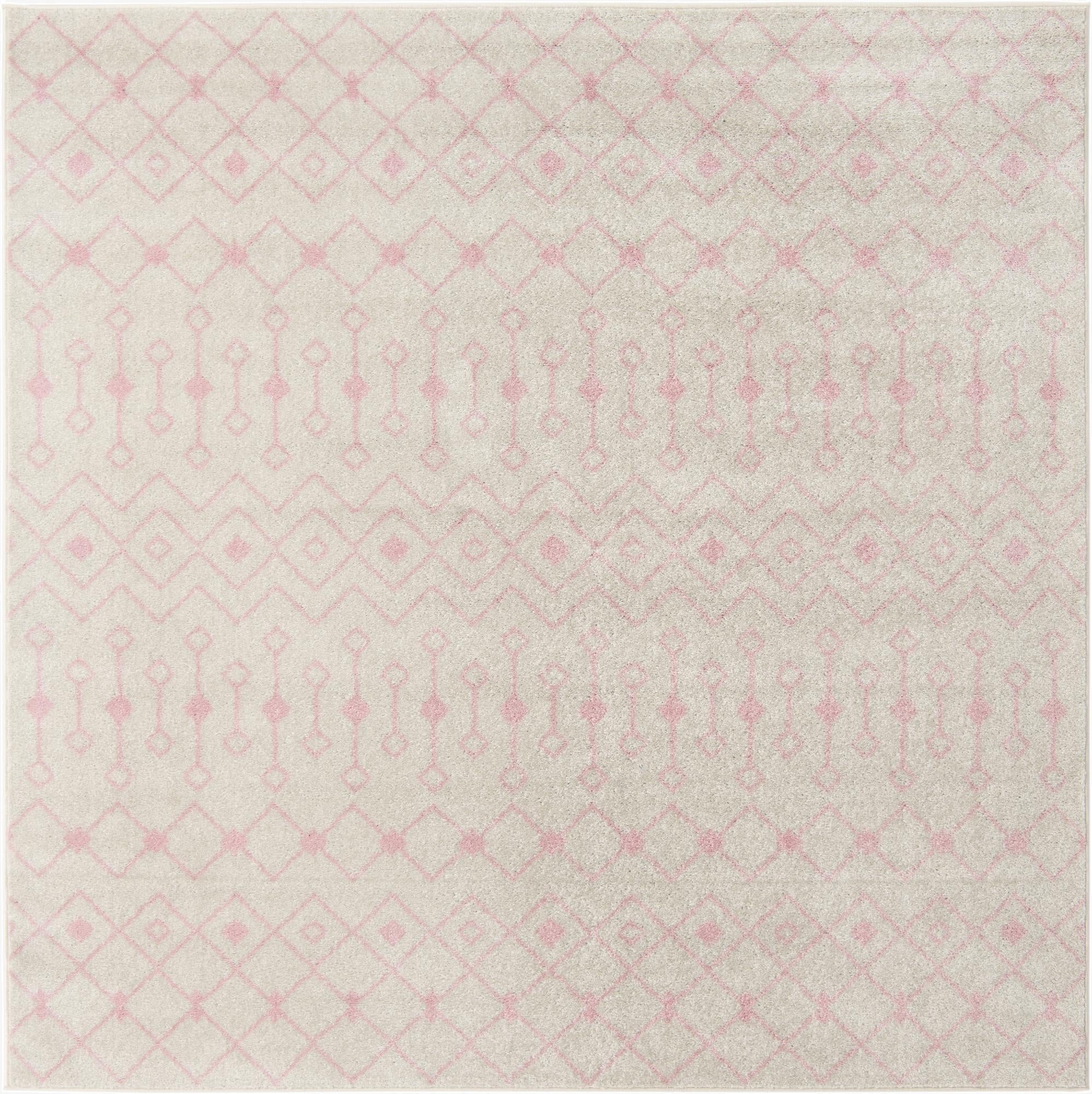 Primary image 7' 10 x 7' 10 Moroccan Trellis Square Rug