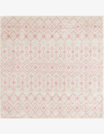 5' 3 x 5' 3 Moroccan Trellis Square Rug