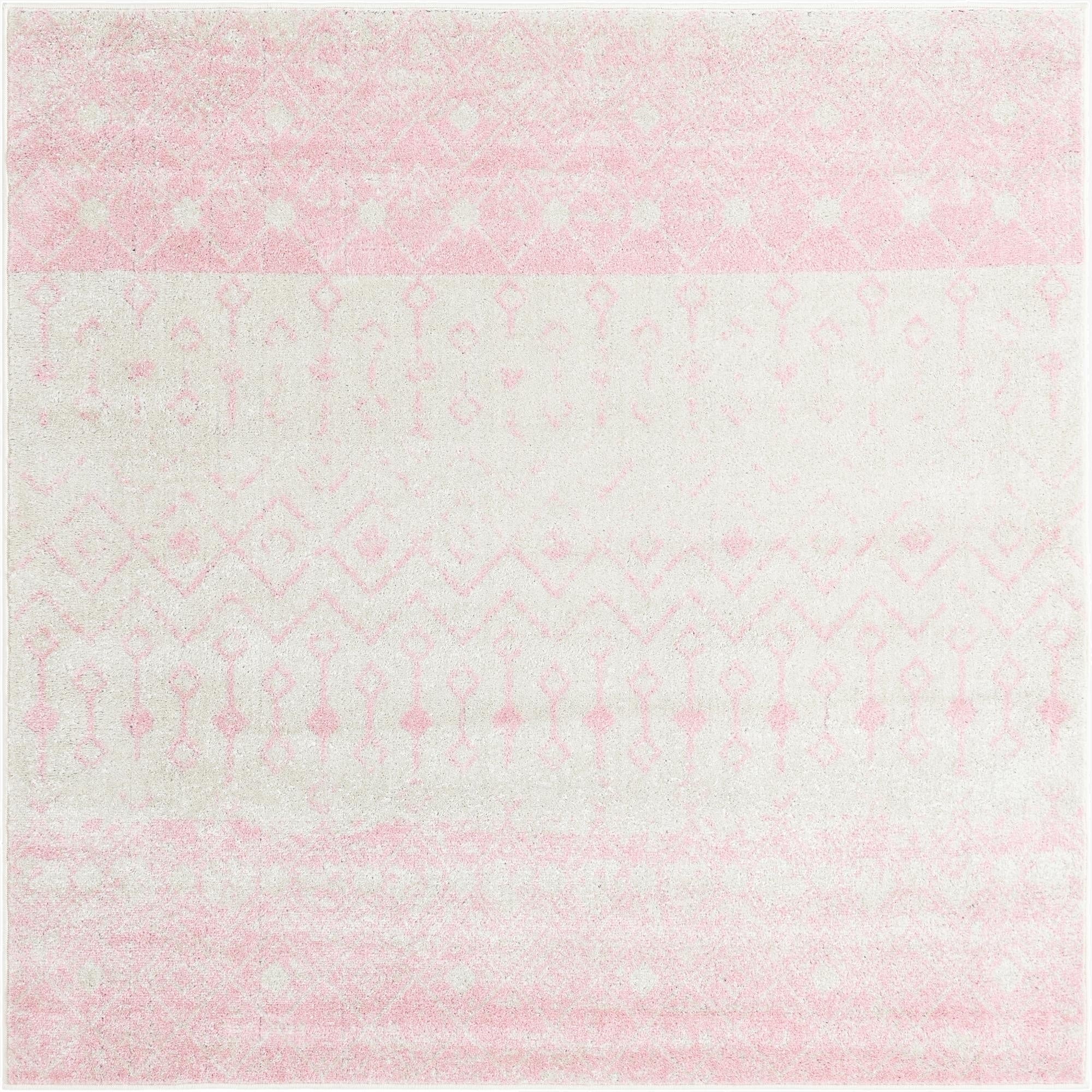 6' x 6' Moroccan Trellis Square Rug