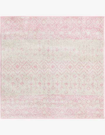 4' x 4' Moroccan Trellis Square Rug