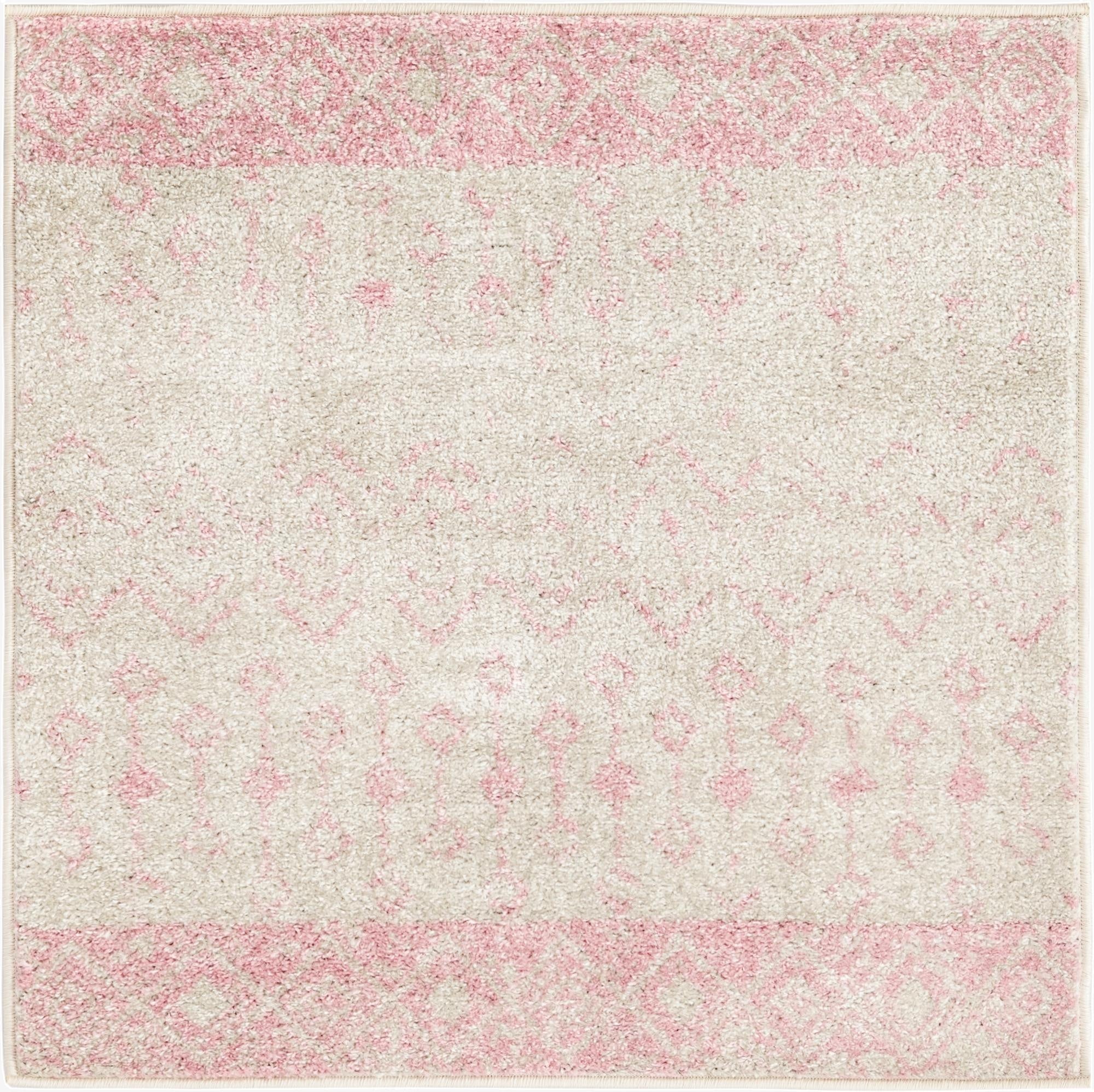 3' 3 x 3' 3 Moroccan Trellis Square Rug