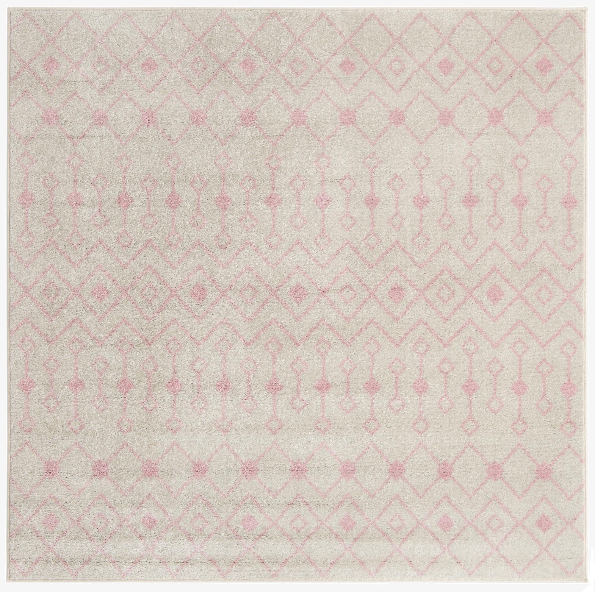 Primary image 6' x 6' Moroccan Trellis Square Rug