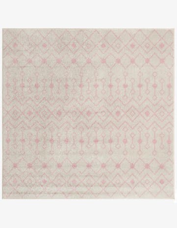 6' x 6' Moroccan Trellis Square Rug