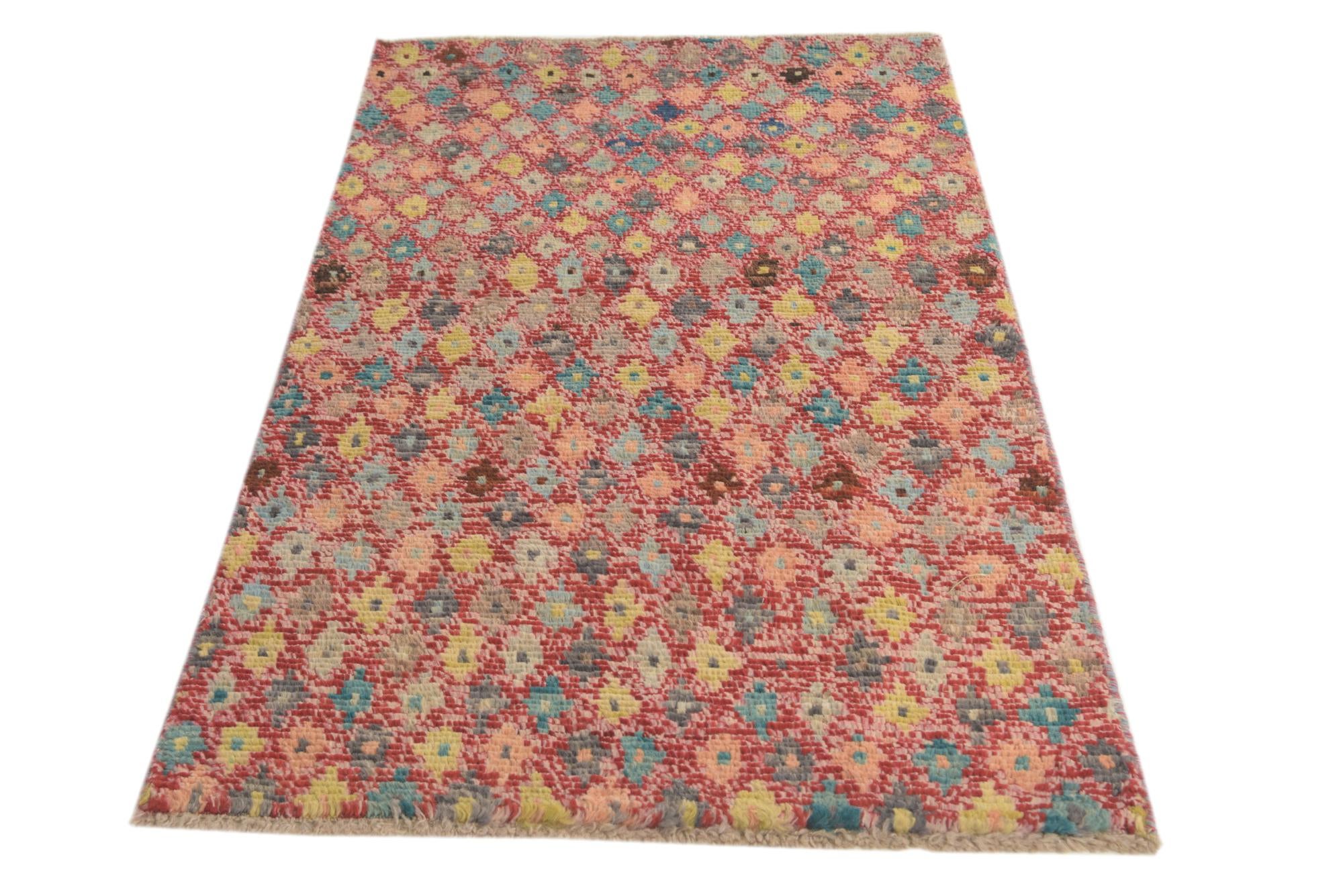3' x 5' 2 Hand Knotted Balouch Wool Rug