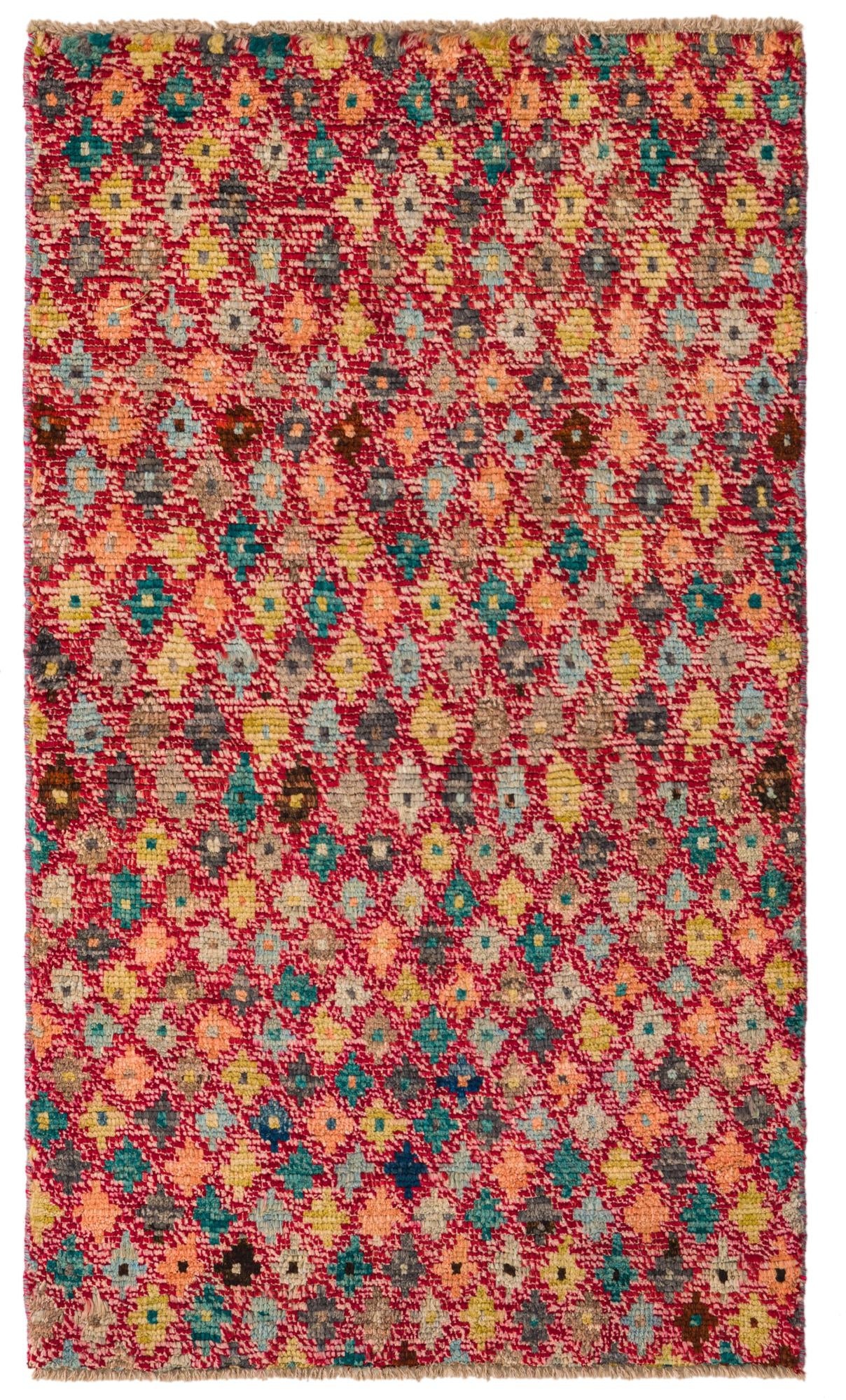 3' x 5' 2 Hand Knotted Balouch Wool Rug