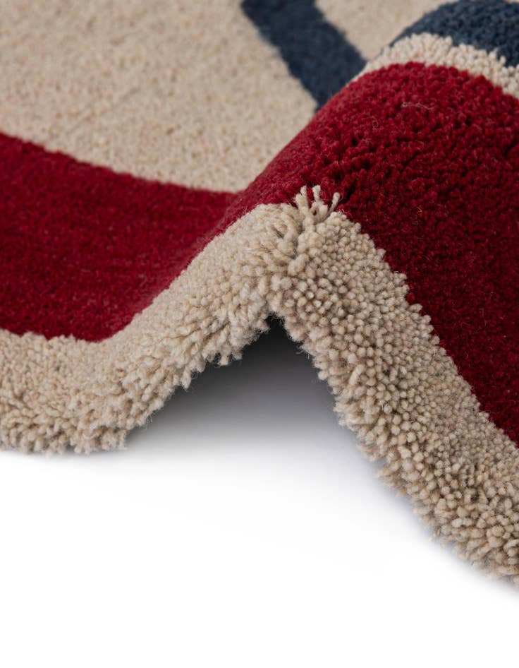 Detail image of 7' 10 x 10' Handtufted Wool Rug