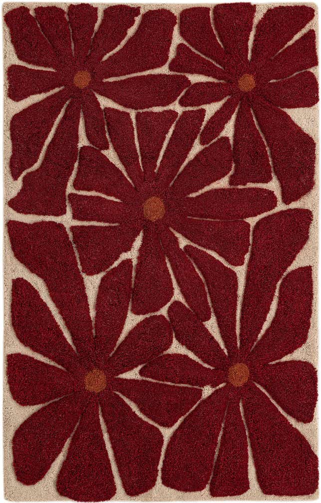 7' 1 x 10' Handtufted Wool Rug