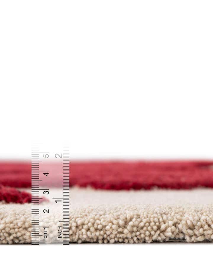 2' x 8' Handtufted Wool Runner Rug