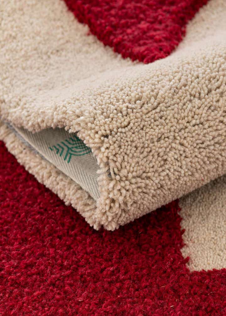 2' x 8' Handtufted Wool Runner Rug