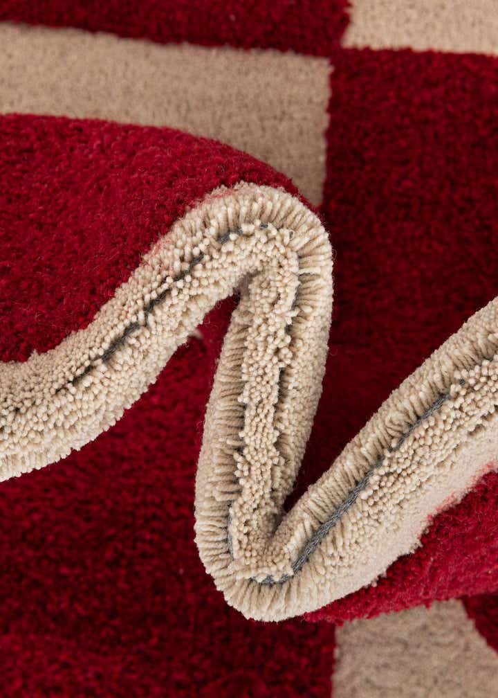 2' x 8' Handtufted Wool Runner Rug