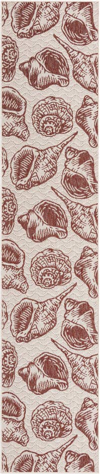 Detail image of 2' 7 x 12' Easy-Clean Coastal Indoor / Outdoor Runner Rug