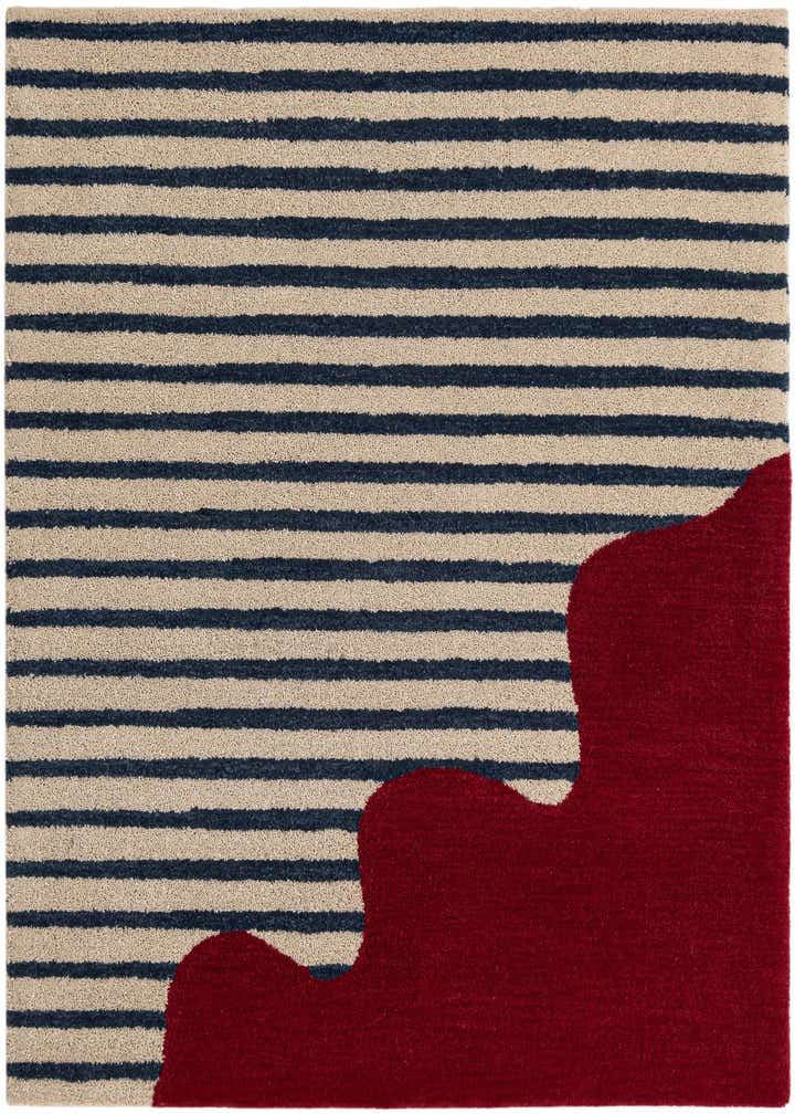 6' 1 x 6' 1 Handtufted Wool Square Rug