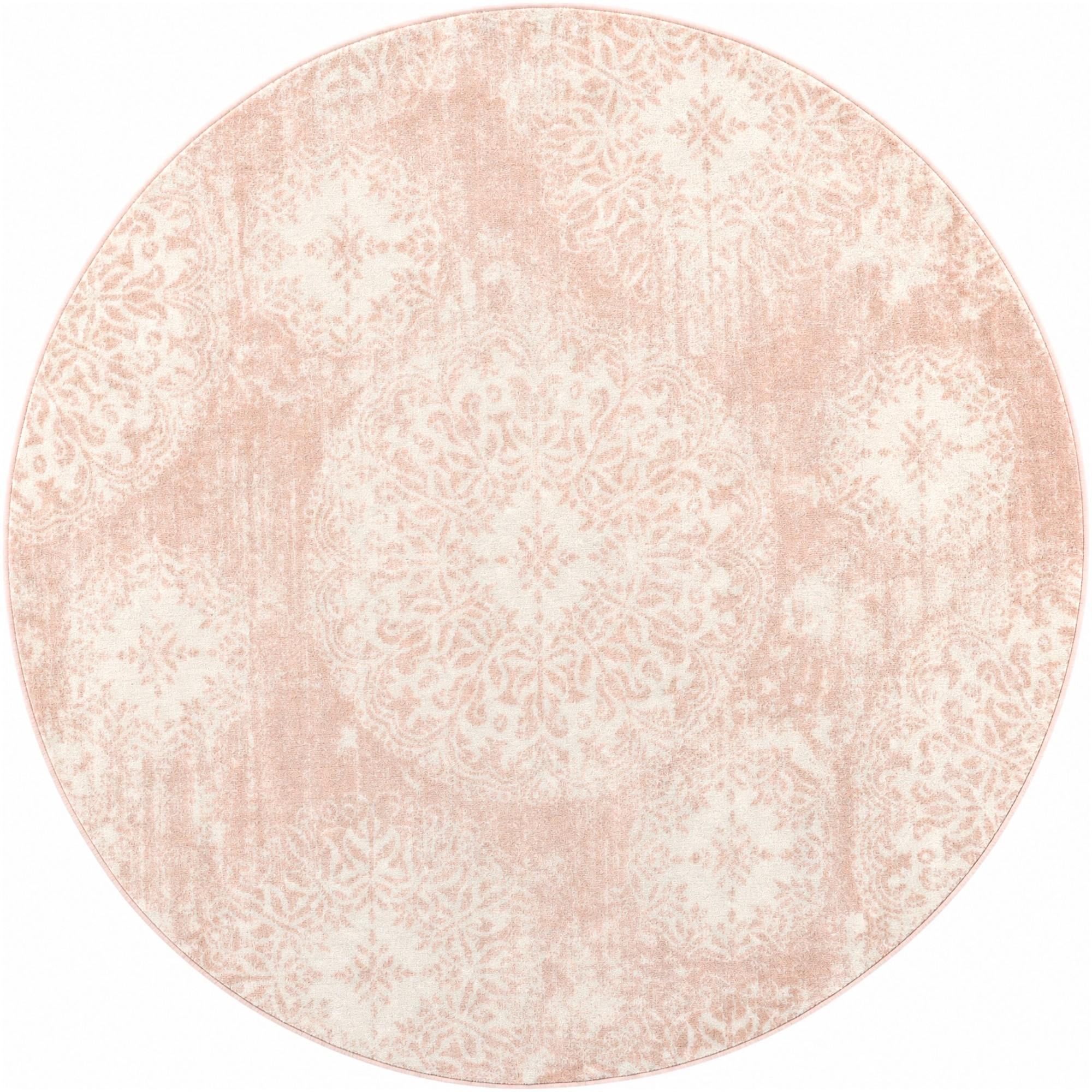 Rug Ivory and Rose Pink Swatch link