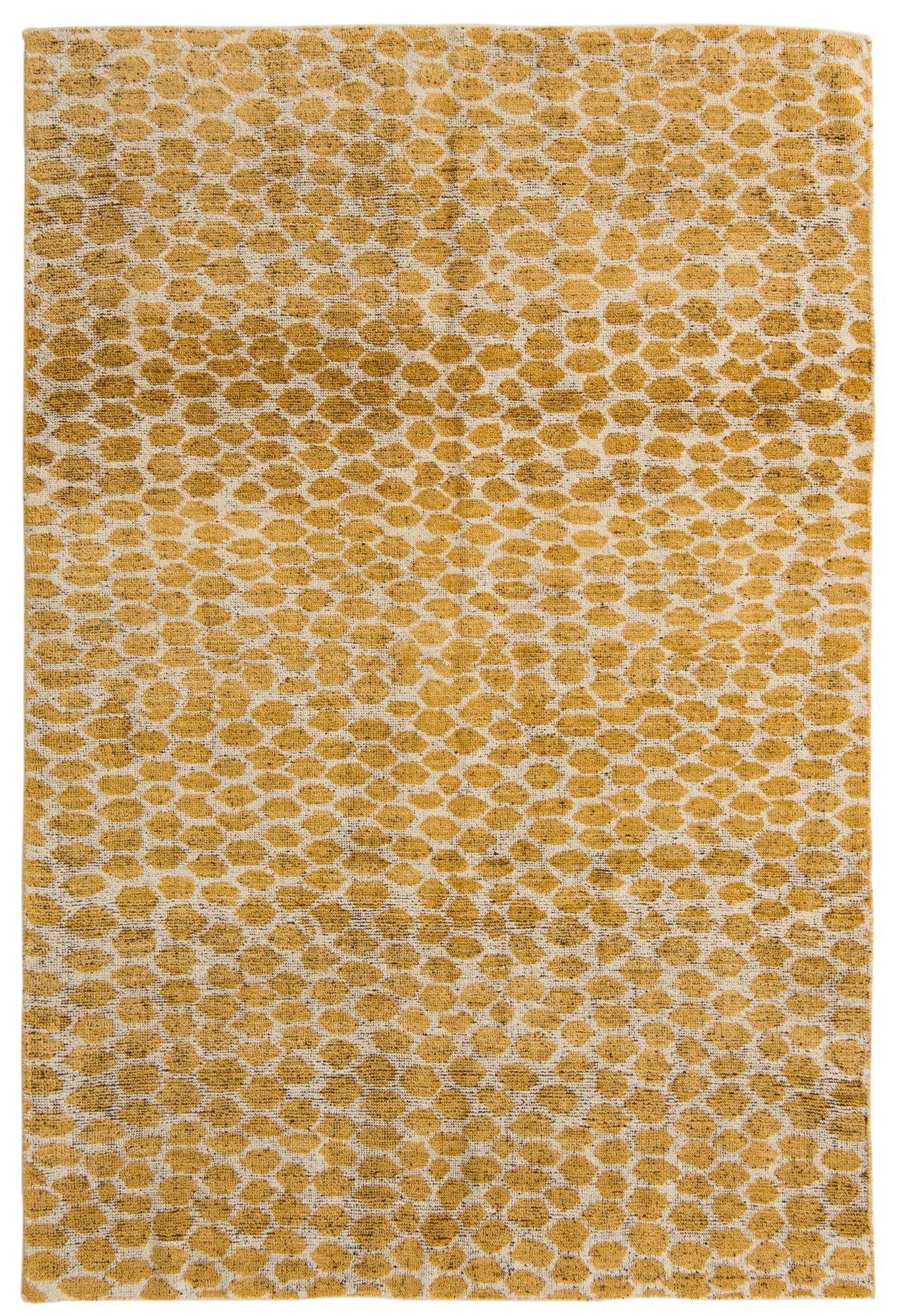 6' 1 x 9' 1 Hand Knotted Darya Wool Rug