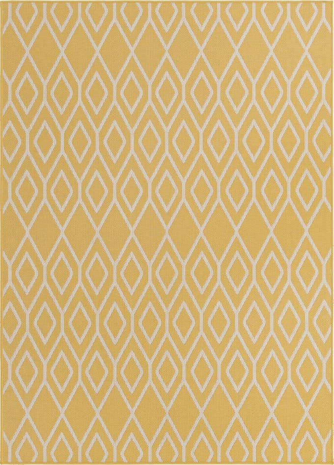 Detail image of 5' 3 x 8' Easy-Clean Jill Zarin Turks and Caicos Indoor / Outdoor Rug