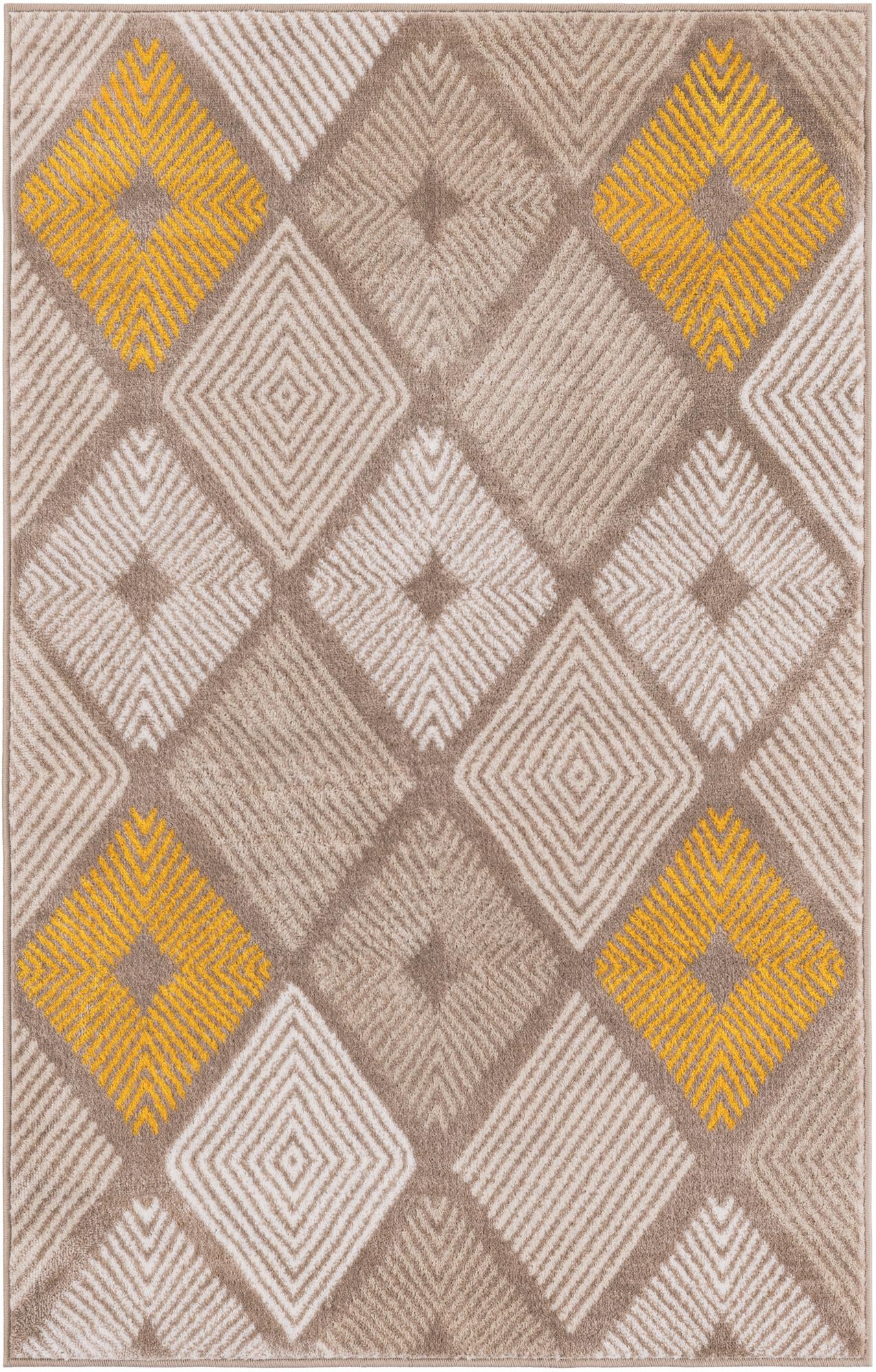 Rug Ivory and Yellow Swatch link