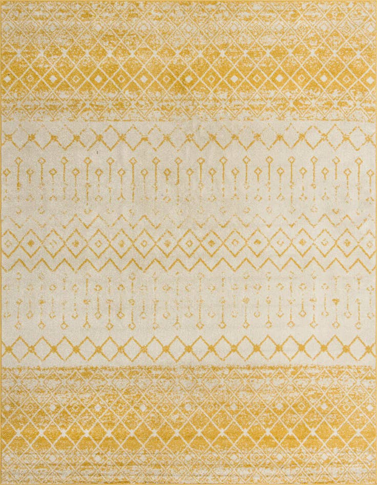 Detail image of 10' x 13' Moroccan Trellis Rug