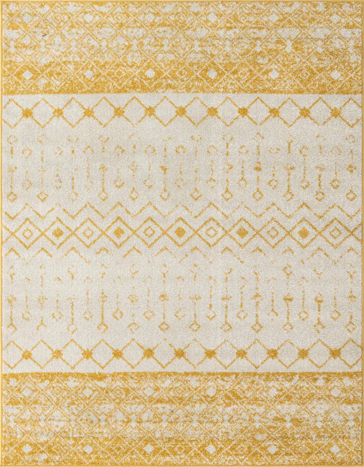 Detail image of 6' x 9' Moroccan Trellis Rug