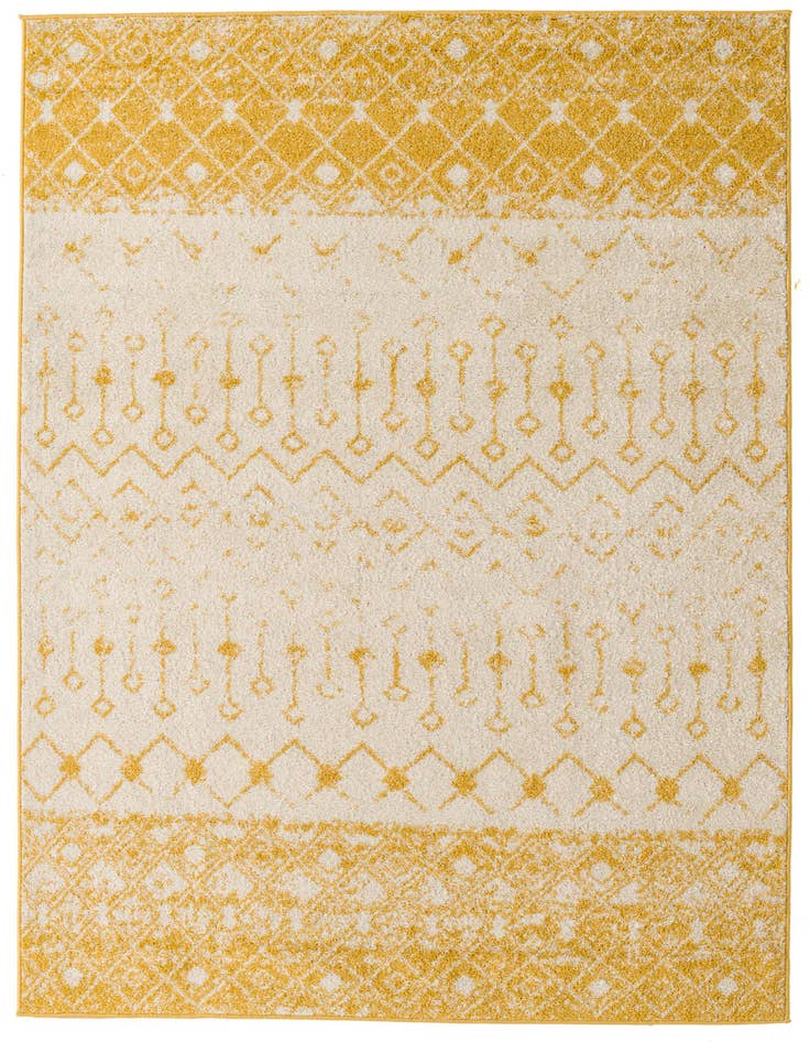 Detail image of 5' 3 x 8' Moroccan Trellis Rug