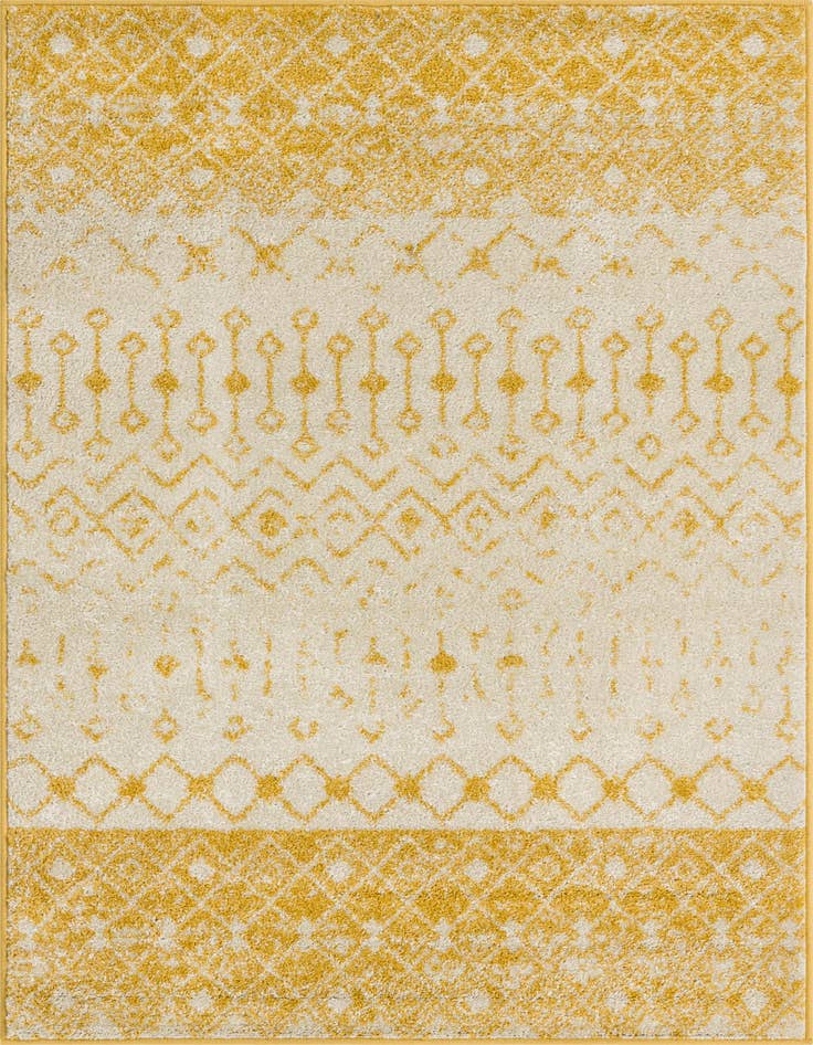 Detail image of 4' x 6' Moroccan Trellis Rug