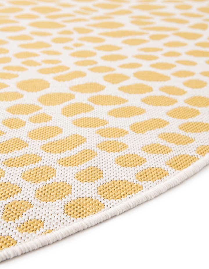 10' 8 x 10' 8 Easy-Clean Jill Zarin Cape Town Indoor / Outdoor Round Rug