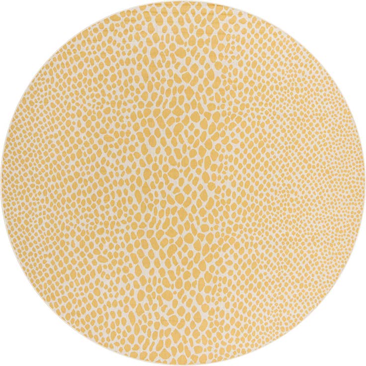 Detail image of 10' 8 x 10' 8 Easy-Clean Jill Zarin Cape Town Indoor / Outdoor Round Rug