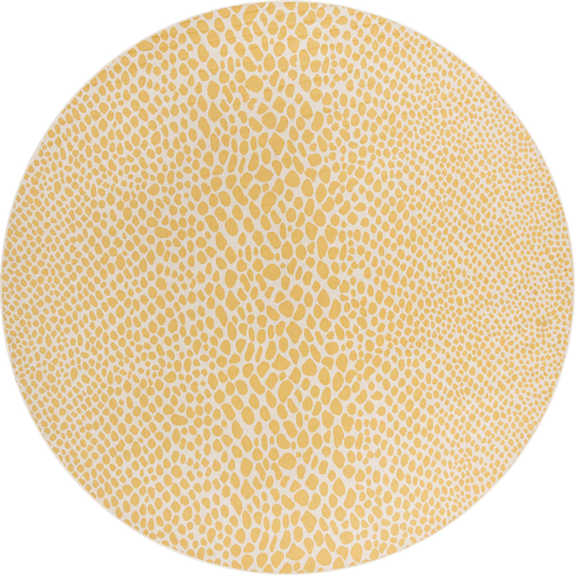 13' x 13' Easy-Clean Jill Zarin Cape Town Indoor / Outdoor Round Rug