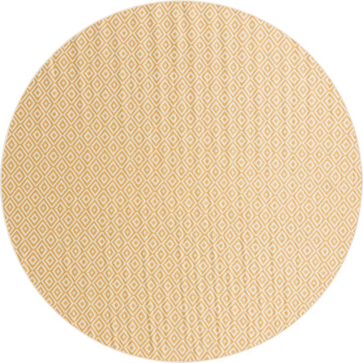 Detail image of 10' 8 x 10' 8 Easy-Clean Jill Zarin Costa Rica Indoor / Outdoor Round Rug
