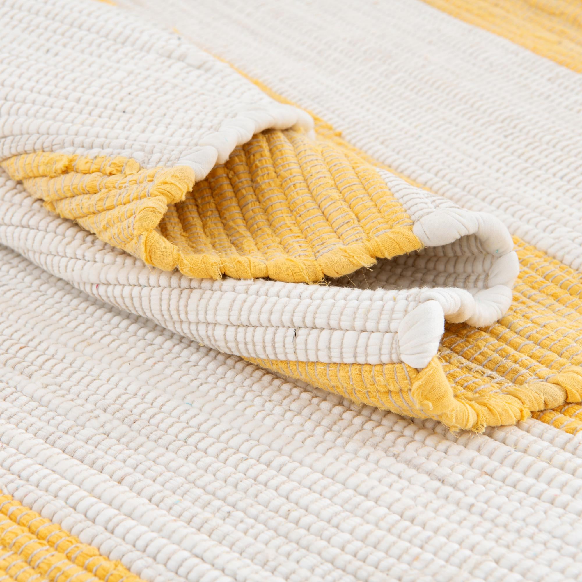 2' 2 x 10' Hand Woven Chindi Rag Runner Rug
